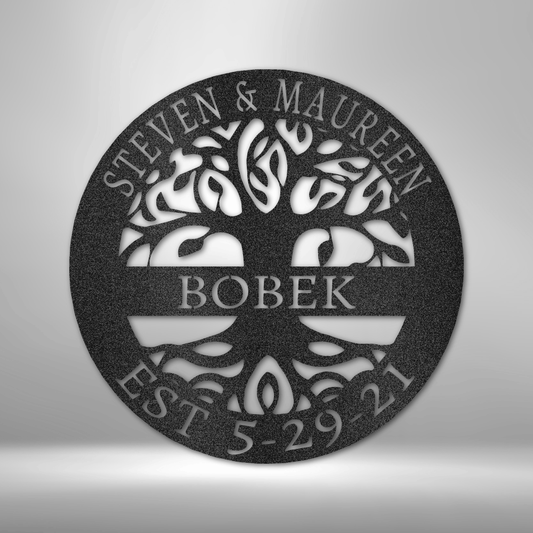 Personalized Tree Wall Art