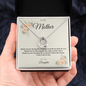 To My Mother Pendant Necklace