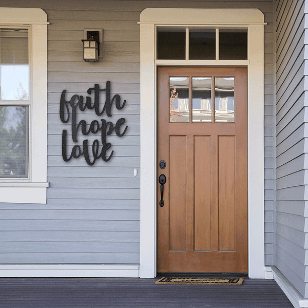 Faith, Hope, Love Wall Art