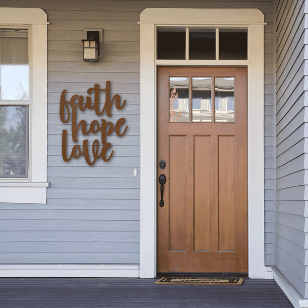 Faith, Hope, Love Wall Art