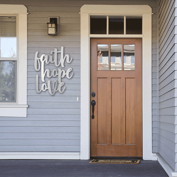 Faith, Hope, Love Wall Art
