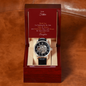 To My Father Men's Openwork Watch