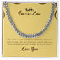 To My Son-In-Law | Love You | Cuban Link Chain