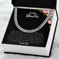 To My Uncle | I Hope You Always Remember How Much You Mean To Me | Cuban Link Chain