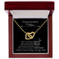 I'll Treasure Your Memory Mom | I Will Forever & Always Love You Mom |  Interlocking Hearts
