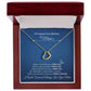 I'll Treasure Your Memory Mom | I Will Forever & Always Love You Mom | Delicate Heart Necklace