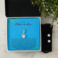 To My Mother-In-Law | Love Your Daughter-In-Law | Alluring Beauty Necklace and Cubic Zirconia Earring Set