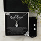 To My Soul Sister | My Best Friend & My Soul Sister | Alluring Beauty Necklace and Cubic Zirconia Earring Set
