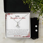To My Daughter-In-Law | We Love You | Alluring Beauty Necklace and Cubic Zirconia Earring Set