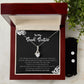 To My Soul Sister | My Best Friend & My Soul Sister | Alluring Beauty Necklace and Cubic Zirconia Earring Set