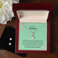 To My Partner | I Love You Forever & Always | Alluring Beauty Necklace and Cubic Zirconia Earring Set