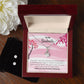 To My Soulmate | I Will Love You Forever & Always | Alluring Beauty Necklace and Cubic Zirconia Earring Set