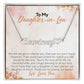 To My Daughter-In-Law | We Love You | Name Necklace + Heart