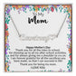 To My Mom | Happy Mother's Day | Name Necklace + Heart