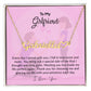 To My Girlfriend | I Love You | Name Necklace + Heart