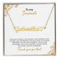 To My Soulmate | Thank You For That | Name Necklace + Heart