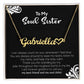 To My Soul Sister | My Best Friend & My Soul Sister | Name Necklace + Heart