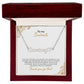 To My Soulmate | Thank You For That | Name Necklace + Heart