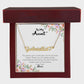 To My Aunt | Love Your Niece | Name Necklace + Heart