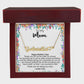 To My Mom | Happy Mother's Day | Name Necklace + Heart