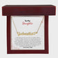 To My Daughter | Love Your Dad | Name Necklace + Heart