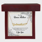 To My Bonus Mother | Happy Mother's Day | Name Necklace + Heart