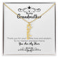 To My Grandmother | You Are My Hero | Vertical Name Necklace