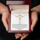 To My Grandmother | I Love You | Vertical Name Necklace