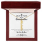 To My Grandmother | You Are My Hero | Vertical Name Necklace