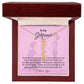 To My Girlfriend | I Love You | Vertical Name Necklace