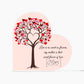To My Lovely Mother | Your Love Is As Sweet As A Flower | Heart Shaped Plaque