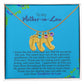 To My Mother-In-Law | Love Your Daughter-In-Law | Custom Baby Feet Necklace with Birthstone