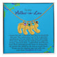 To My Mother-In-Law | Love Your Daughter-In-Law | Custom Baby Feet Necklace with Birthstone