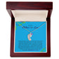 To My Mother-In-Law | Love Your Daughter-In-Law | Custom Baby Feet Necklace with Birthstone