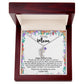 To My Mom | Happy Mother's Day | Custom Baby Feet Necklace with Birthstone