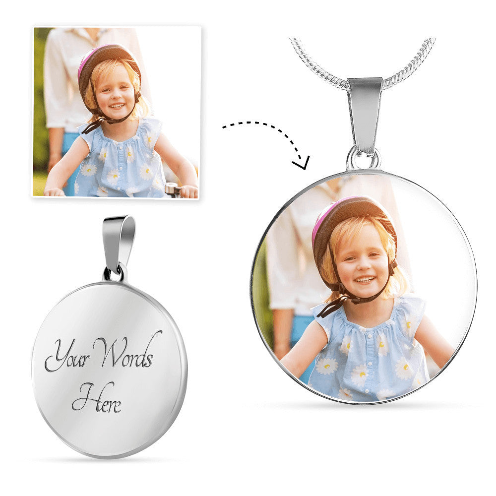 Customized Circular Necklace