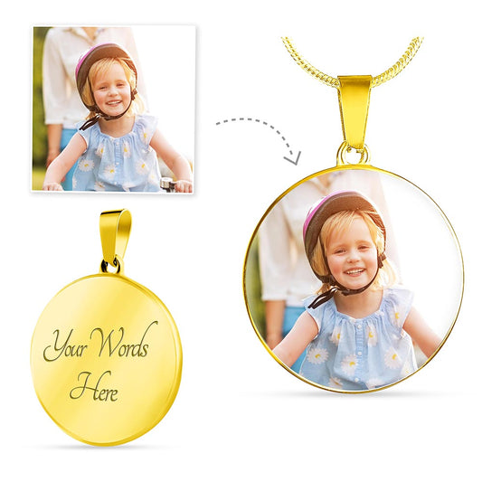 Customized Circular Necklace