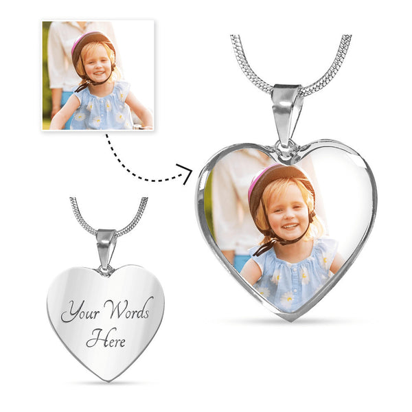 Customized Heart Necklace