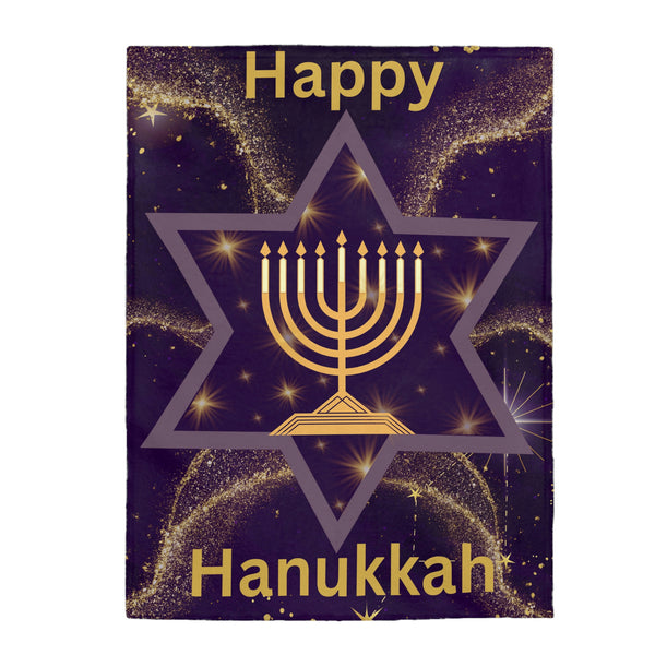 Happy Hanukkah Blanket