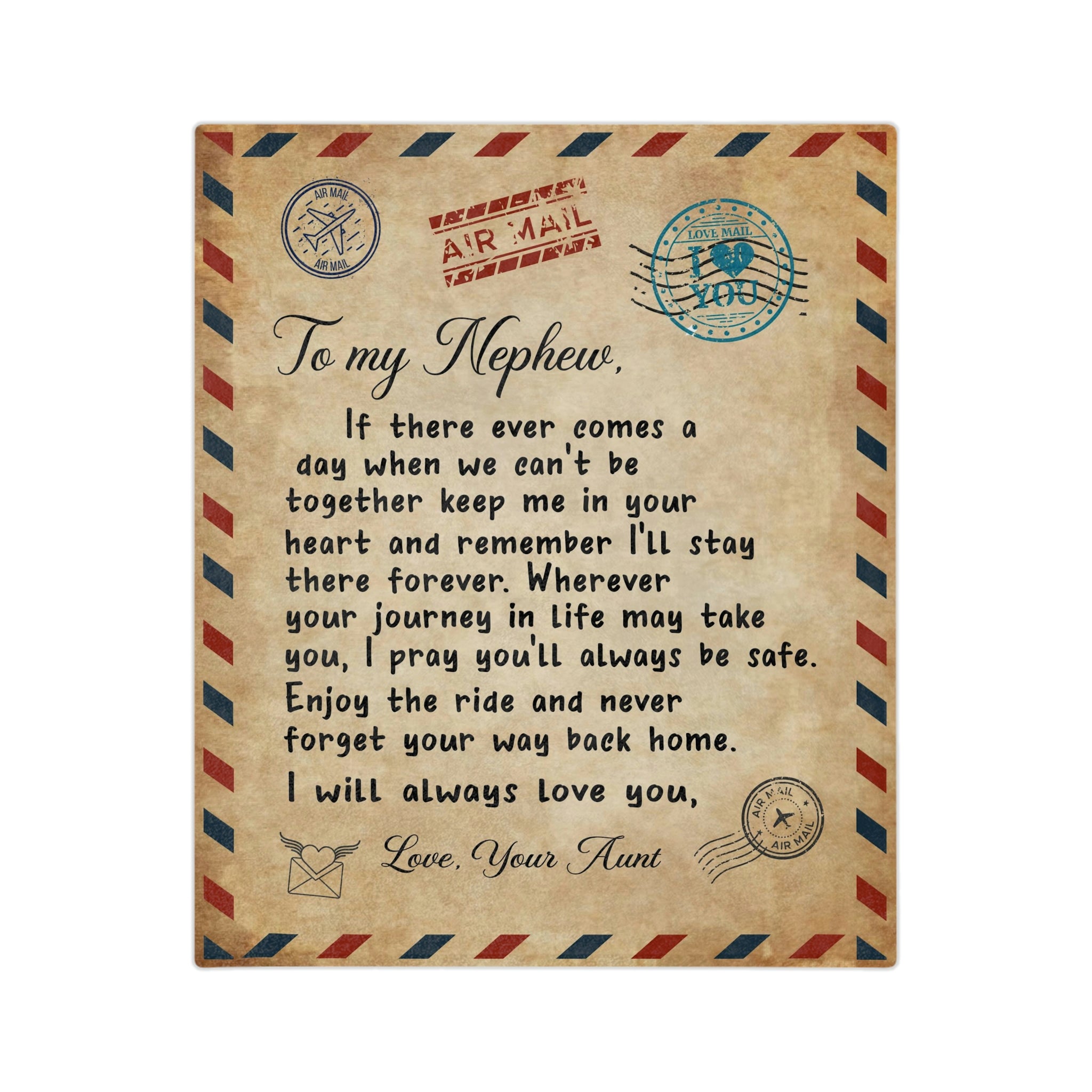 To My Nephew Blanket
