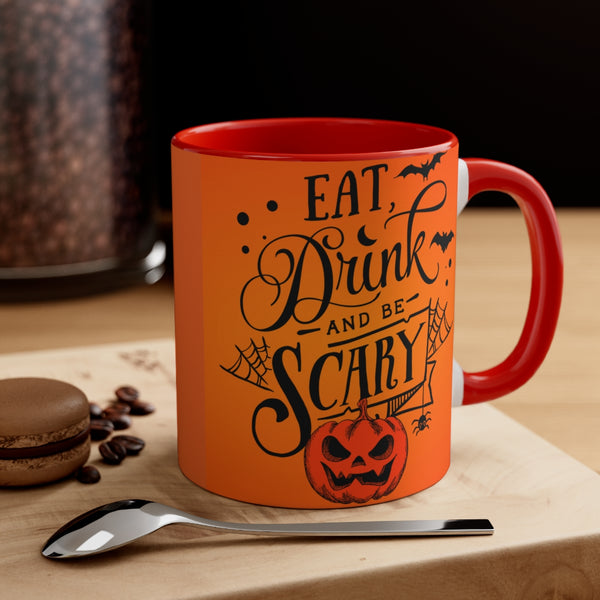 Eat, Drink, And Be Scary Coffee Mug