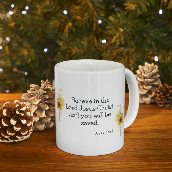 Believe In the Lord Mug