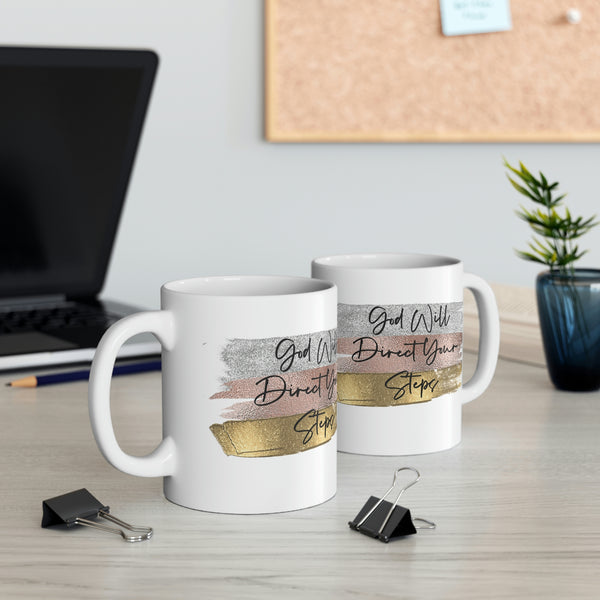 God Will Direct Your Steps Mug