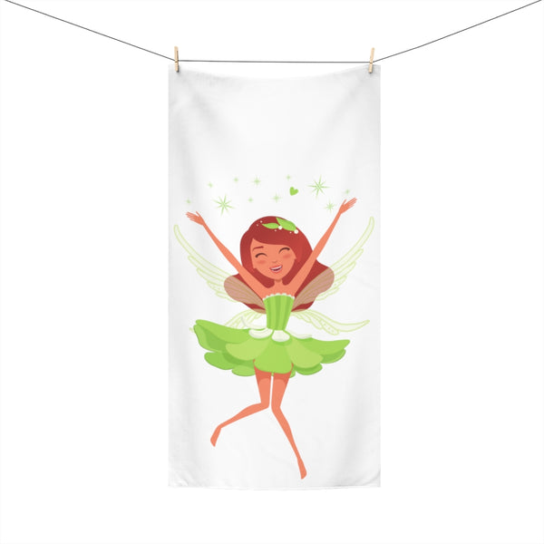 Green Fairy Beach Towel