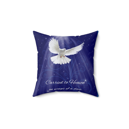 Carried to Heaven Pillow