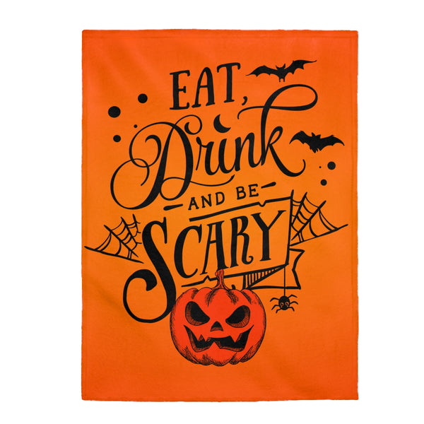 Eat & Drink & Be Scary Blanket