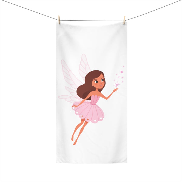 Pink Fairy Beach Towel