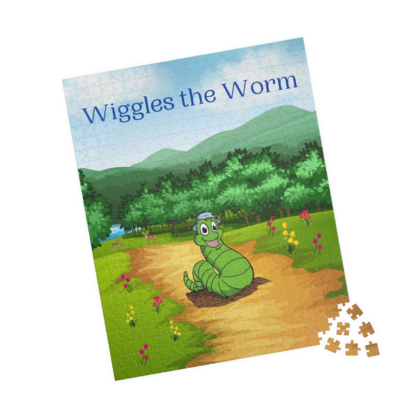 Wiggles The Worm Puzzle (110, 252, 500-piece)