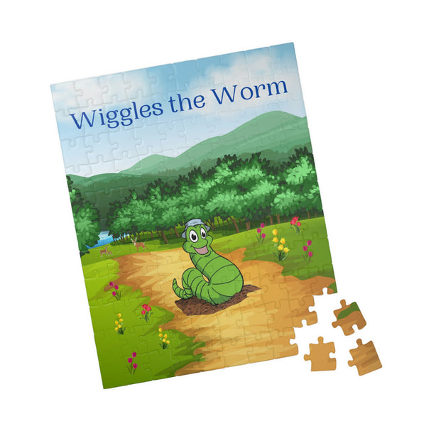 Wiggles The Worm Puzzle (110, 252, 500-piece)