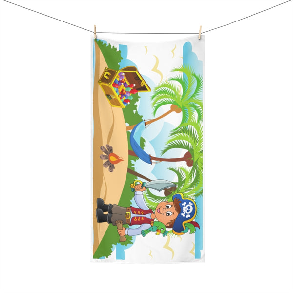 Pirate Island Beach Towel